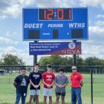 Local 19 and Nova Industrial Arts Donate Scoreboard to New Jersey High School