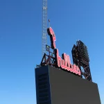 Phillies Sign Installation